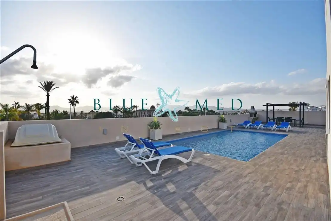 Piscina de Casa o chalet en venta en Mazarrón con Aire acondicionado, Calefacción y Jardín privado