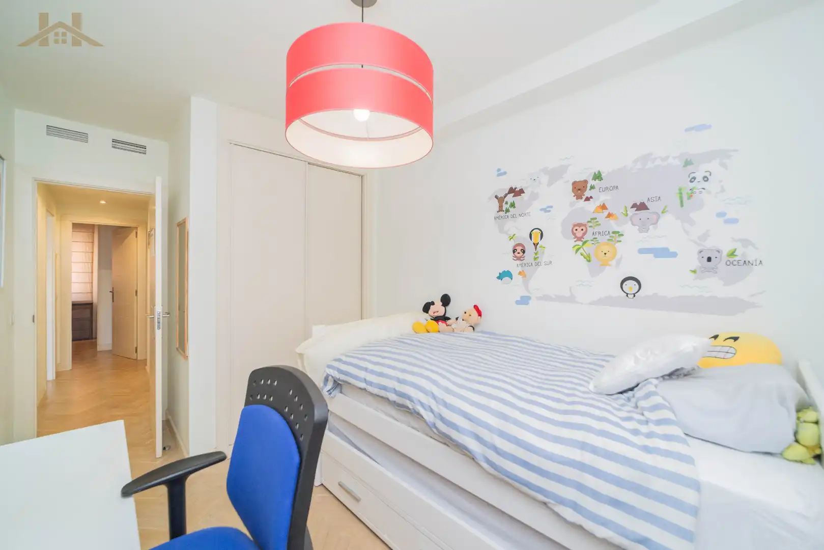 Schlafzimmer von Wohnung zum Verkauf in Boadilla del Monte mit Klimaanlage, Heizung und Terrasse