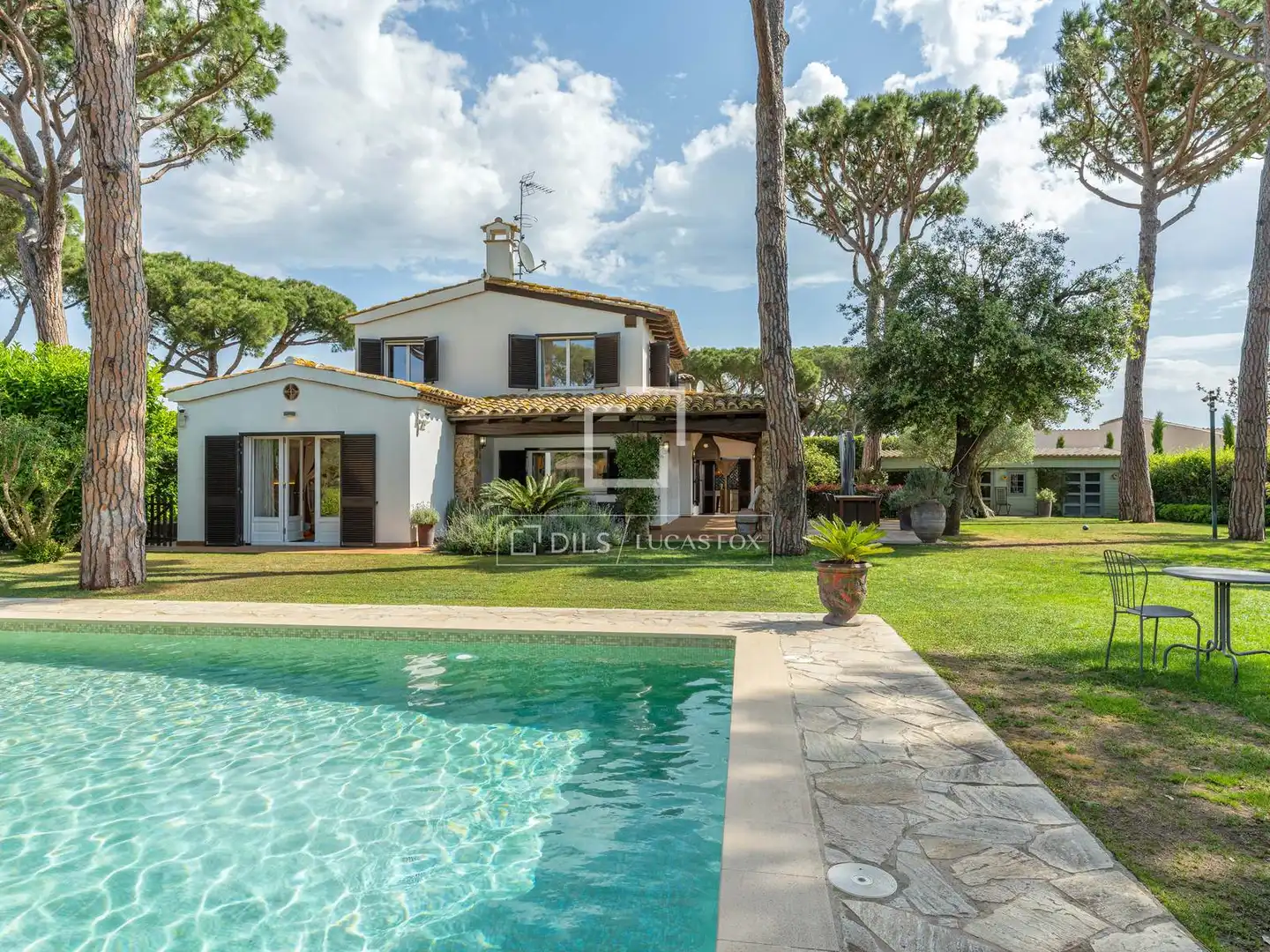 Jardín de Casa o chalet en venta en Mont-ras con Aire acondicionado, Calefacción y Jardín privado