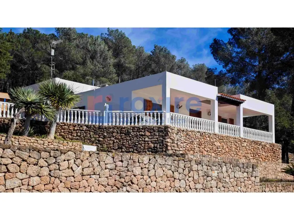 Exterior view of Houses for rent in Sant Antoni de Portmany  with Air Conditioner, Private garden and Terrace