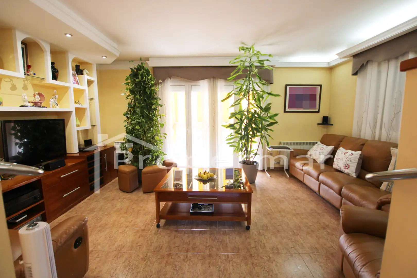 Sala de estar de Casa o chalet en venta en Sant Pere de Vilamajor con Calefacción, Jardín privado y Piscina