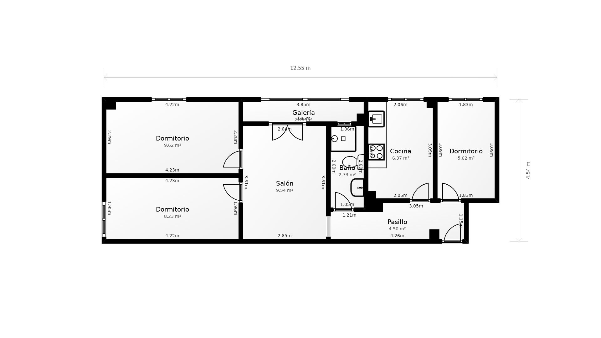Apartment to rent in  Madrid Capital  with Terrace, Oven and Pets allowed