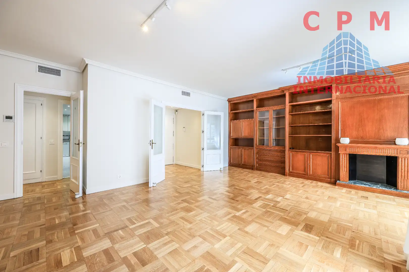 Sala de estar de Piso de alquiler en Madrid con Aire acondicionado, Calefacción y Parquet