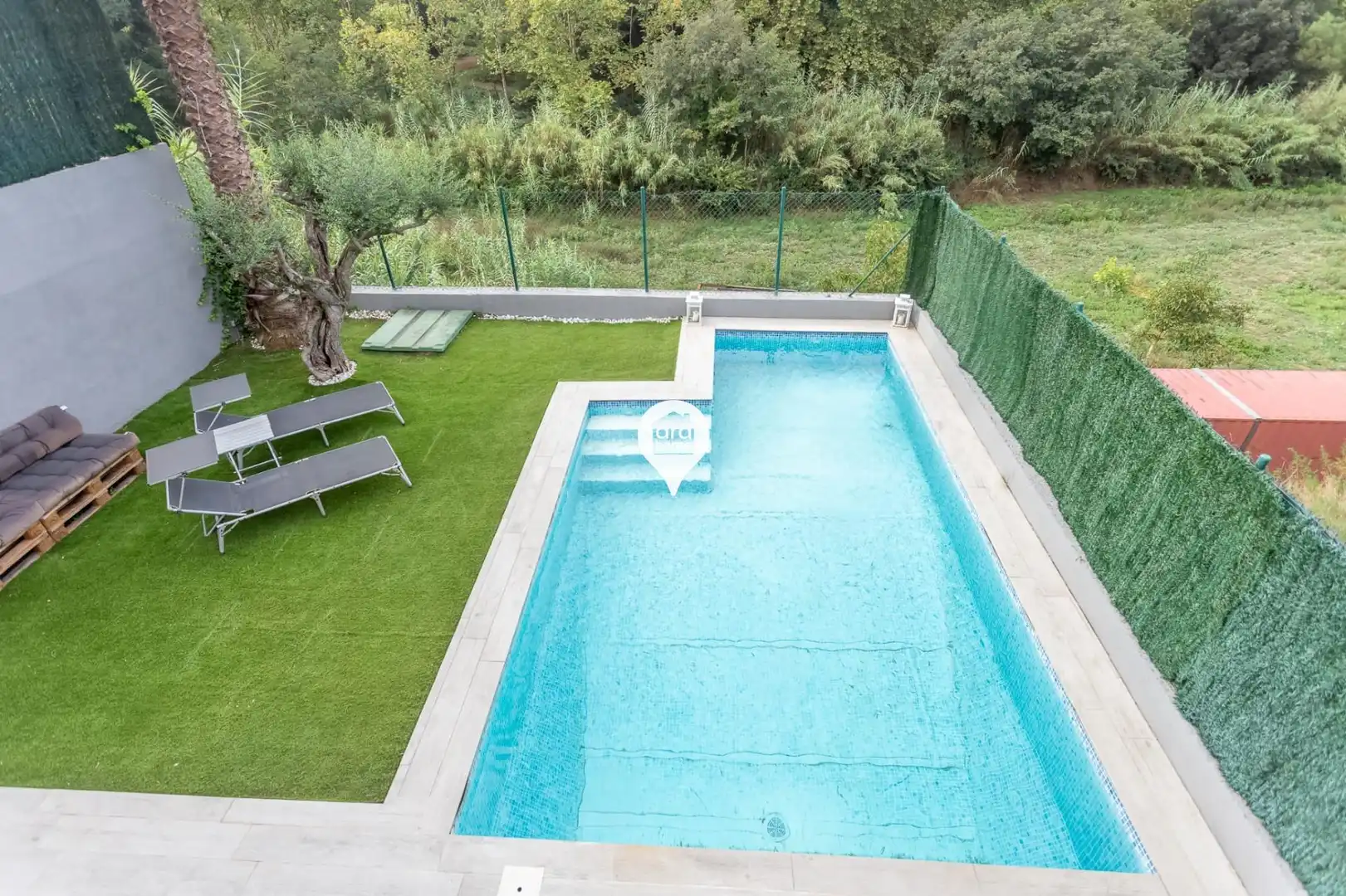 Piscina de Casa o chalet en venta en Dosrius con Aire acondicionado, Calefacción y Jardín privado