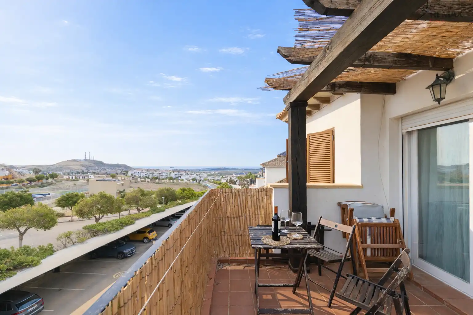 Terrasse von Dachboden zum Verkauf in Vera mit Klimaanlage, Terrasse und Gemeinschaftspool