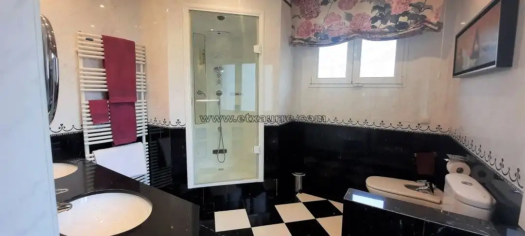 Bany de Casa o xalet en venda en Laudio / Llodio amb Calefacció, Jardí privat i Terrassa