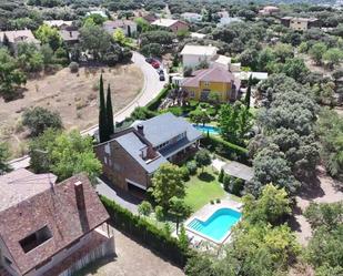 Exterior view of House or chalet for sale in Colmenarejo  with Air Conditioner, Terrace and Swimming Pool