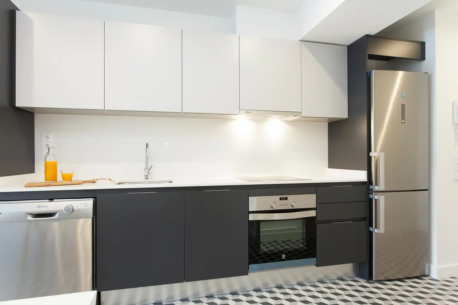 Cuina de Apartament de lloguer en Alcalá de Henares amb Aire condicionat, Calefacció i Parquet