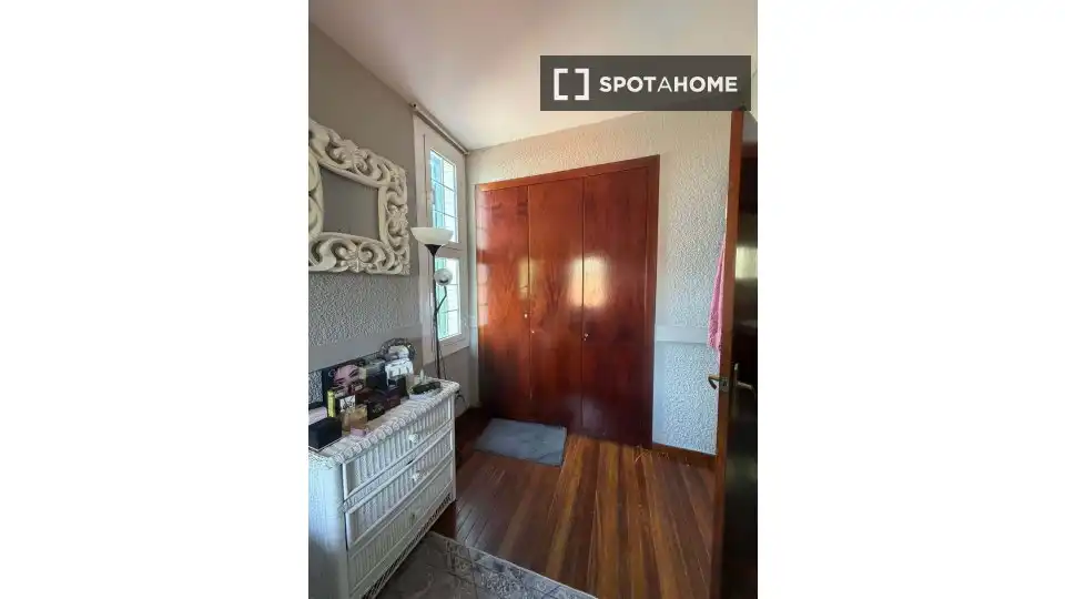 Bedroom of Flat for share in Sant Andreu de Llavaneres  with Air Conditioner, Terrace and Furnished