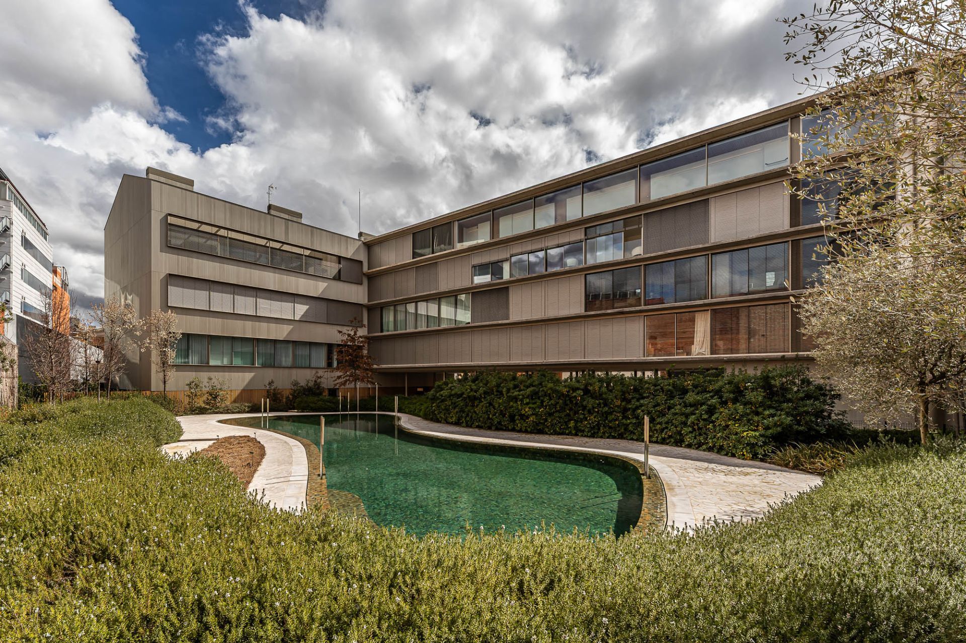 Exterior view of Flat to rent in  Madrid Capital  with Air Conditioner, Heating and Storage room