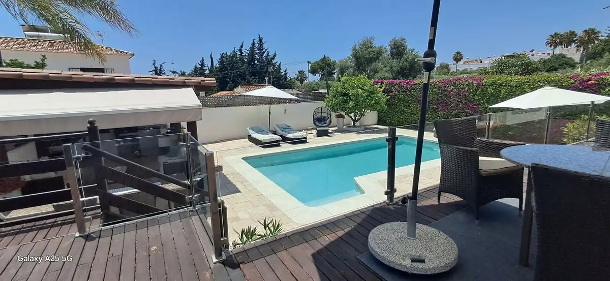 Piscina de Casa o chalet en venta en Marbella con Terraza y Piscina