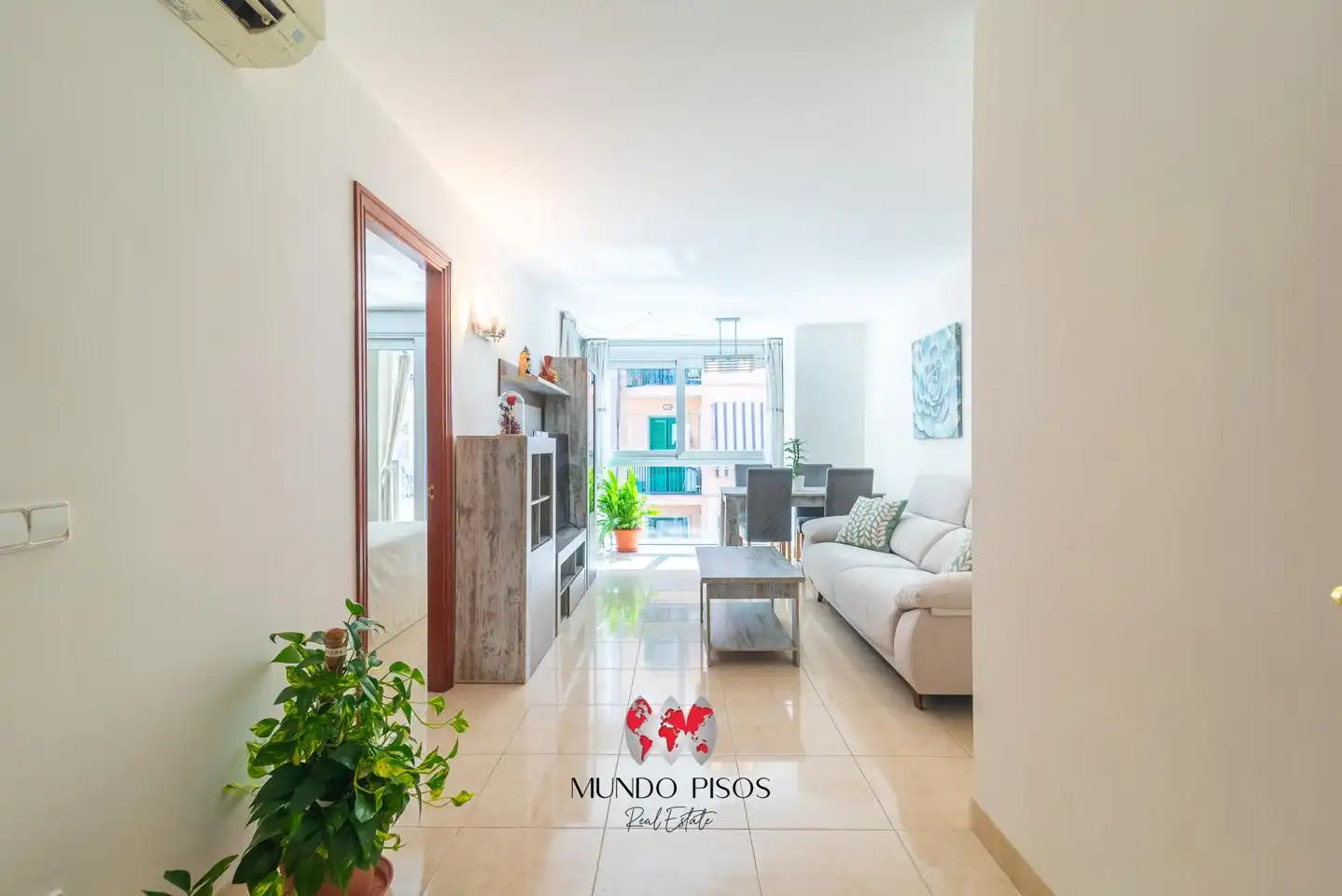 Living room of Flat for sale in  Palma de Mallorca  with Air Conditioner, Heating and Storage room