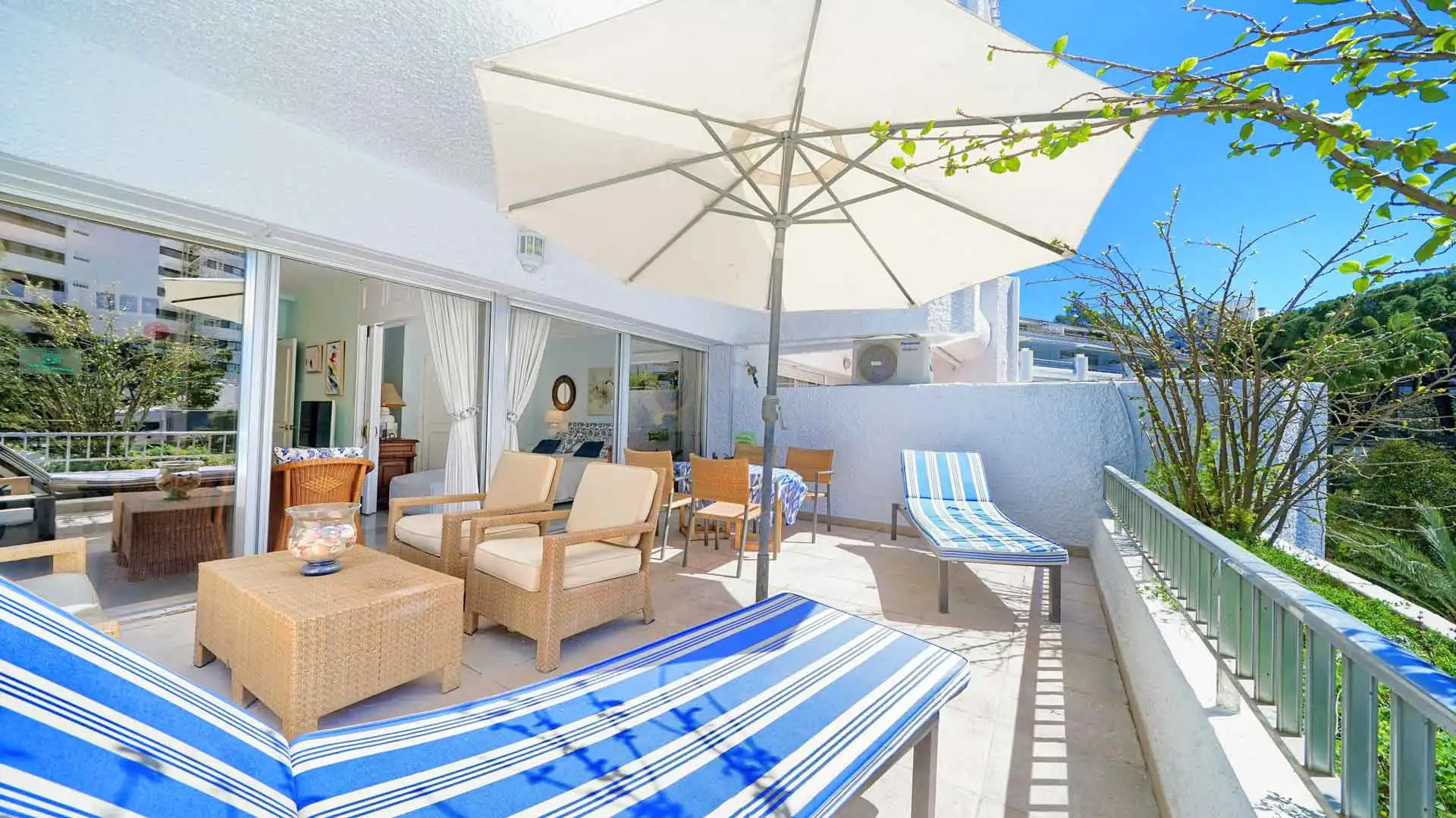 Terraza de Apartamento en venta en Marbella con Aire acondicionado, Terraza y Piscina