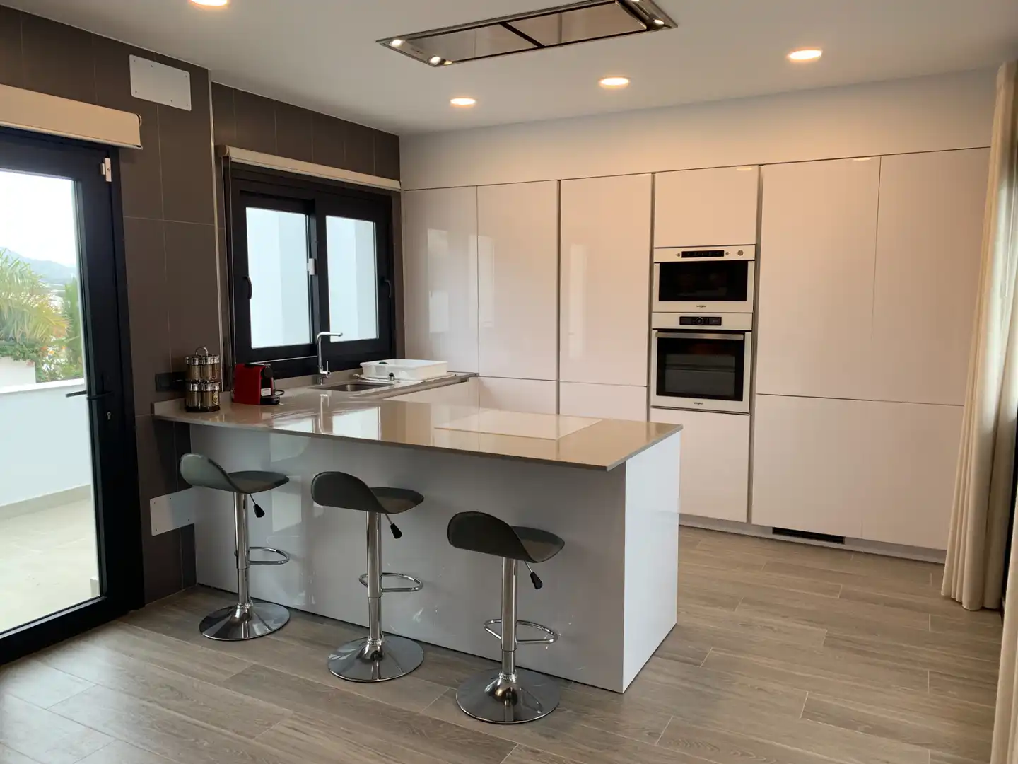 Kitchen of Houses for rent in Nerja  with Air Conditioner, Private garden and Terrace