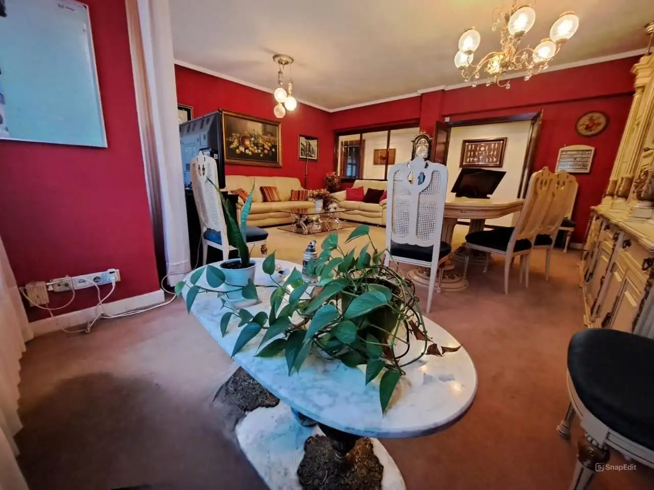 Sala de estar de Piso en venta en Getxo  con Calefacción y Terraza