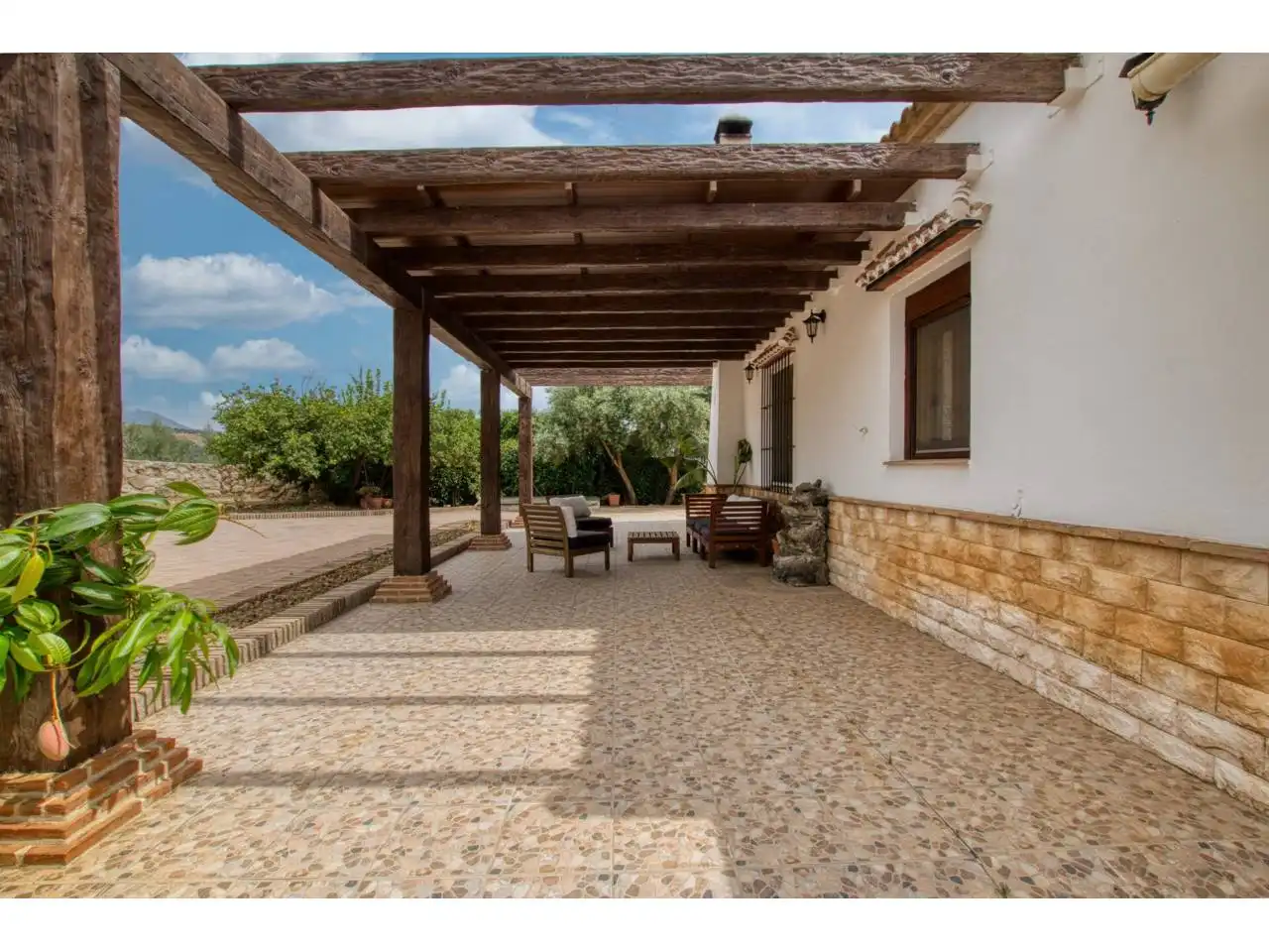 Terrassa de Casa o xalet en venda en Periana amb Terrassa i Piscina