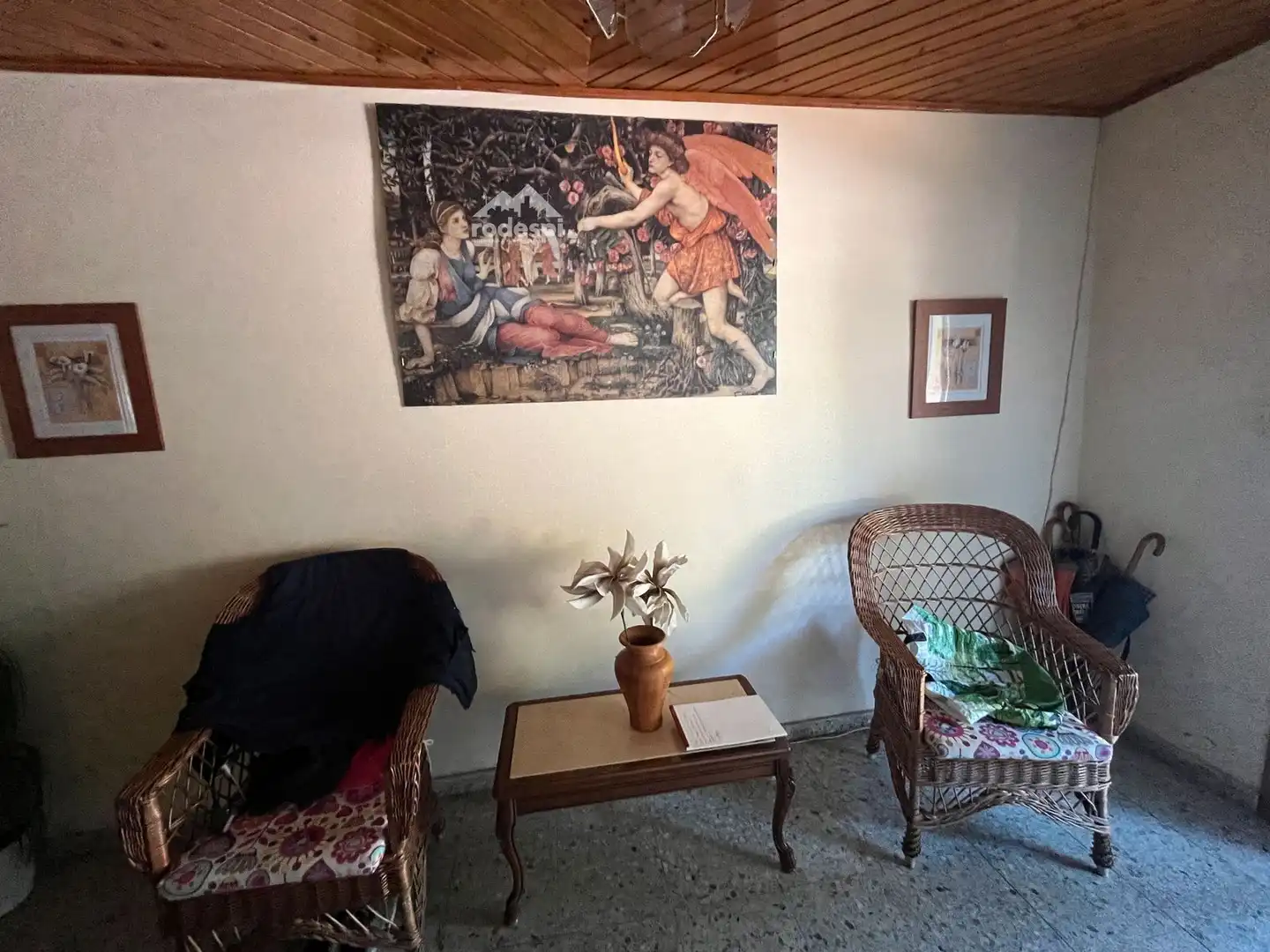 Sala de estar de Casa o chalet en venta en Beade  con Trastero, Piscina y Amueblado