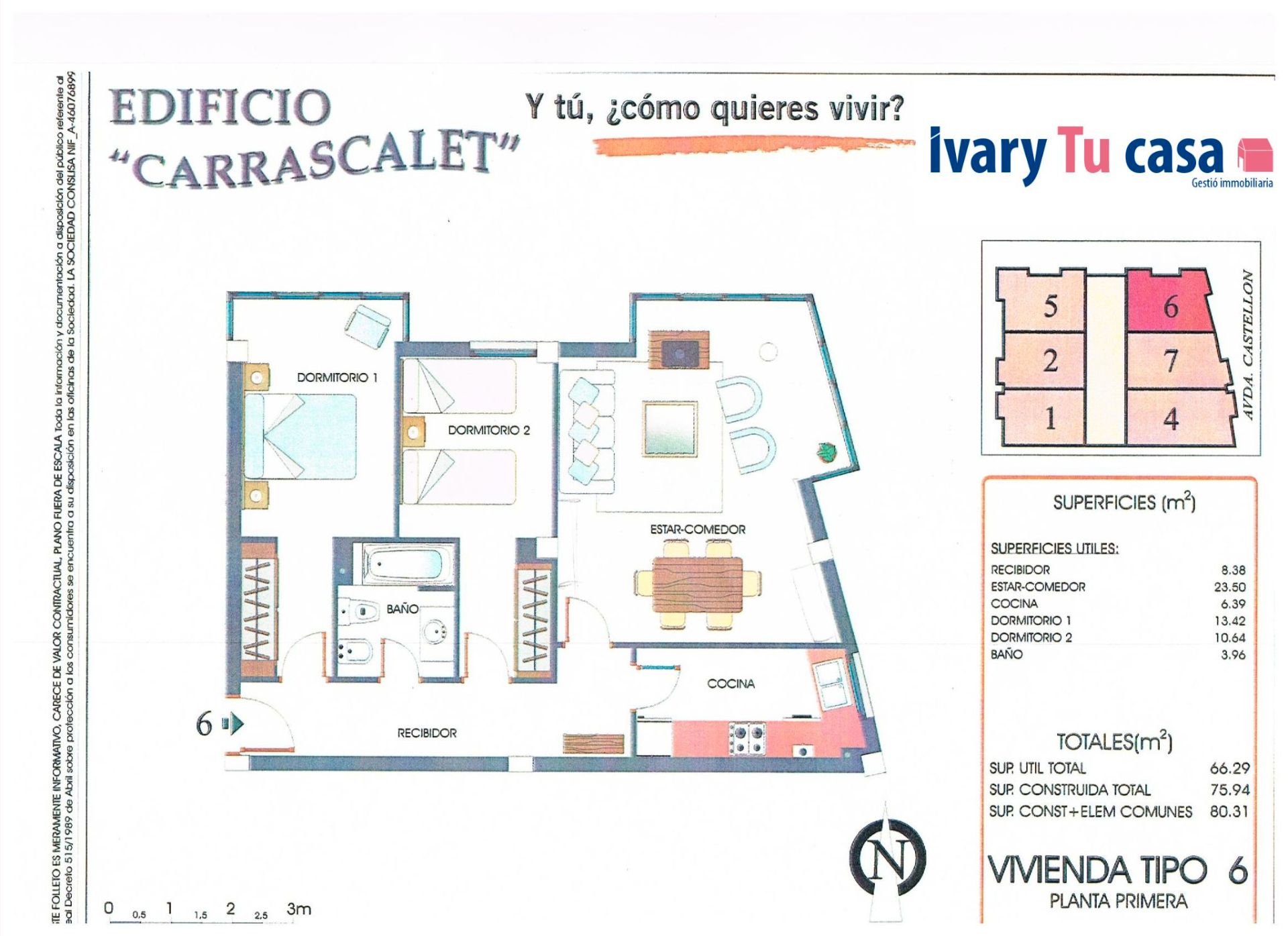 Flat for sale in Vall d'Alba  with Storage room and Furnished