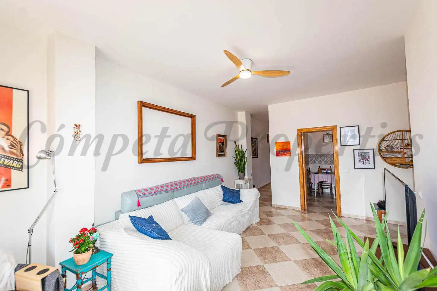 Living room of Apartments for sale in Frigiliana  with Furnished and Balcony