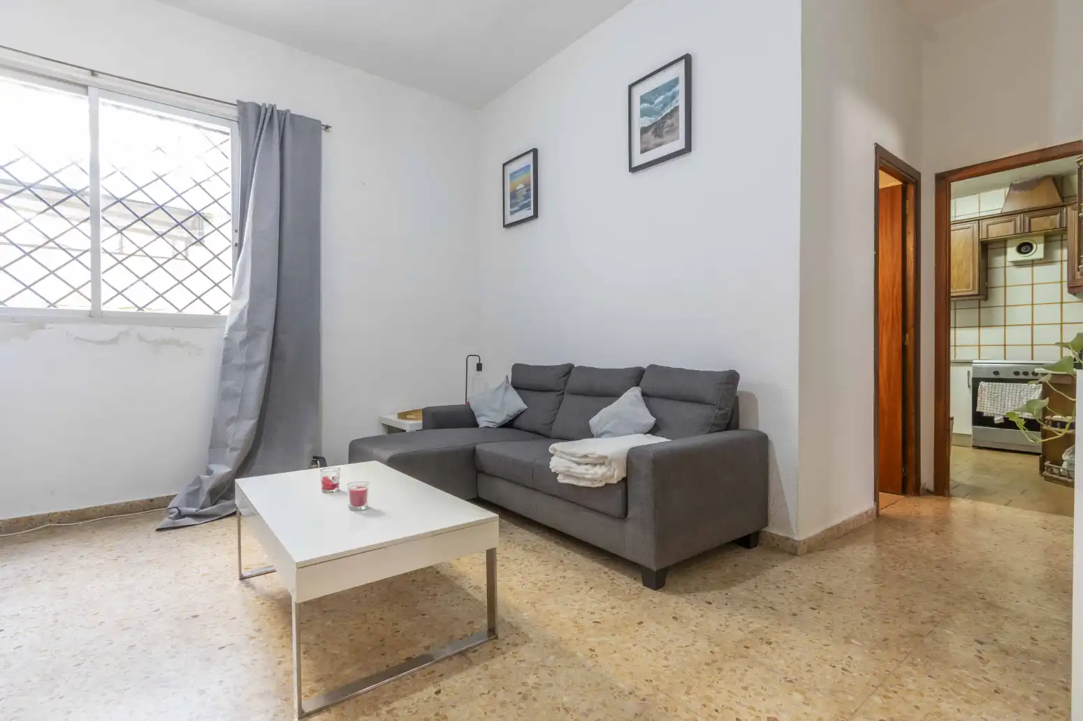 Sala de estar de Piso en venta en Alboraya con Terraza