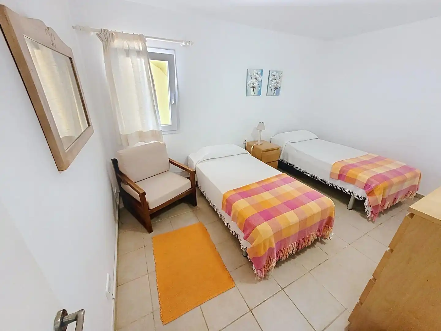 Dormitori de Casa o xalet en venda en Es Castell amb Calefacció, Terrassa i Piscina