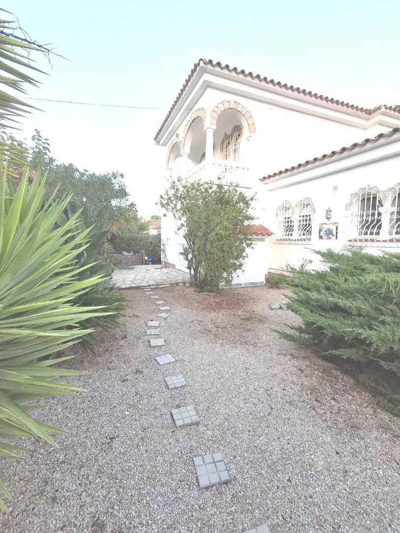 Jardín de Casa o chalet en venta en Mont-roig del Camp con Aire acondicionado, Calefacción y Jardín privado