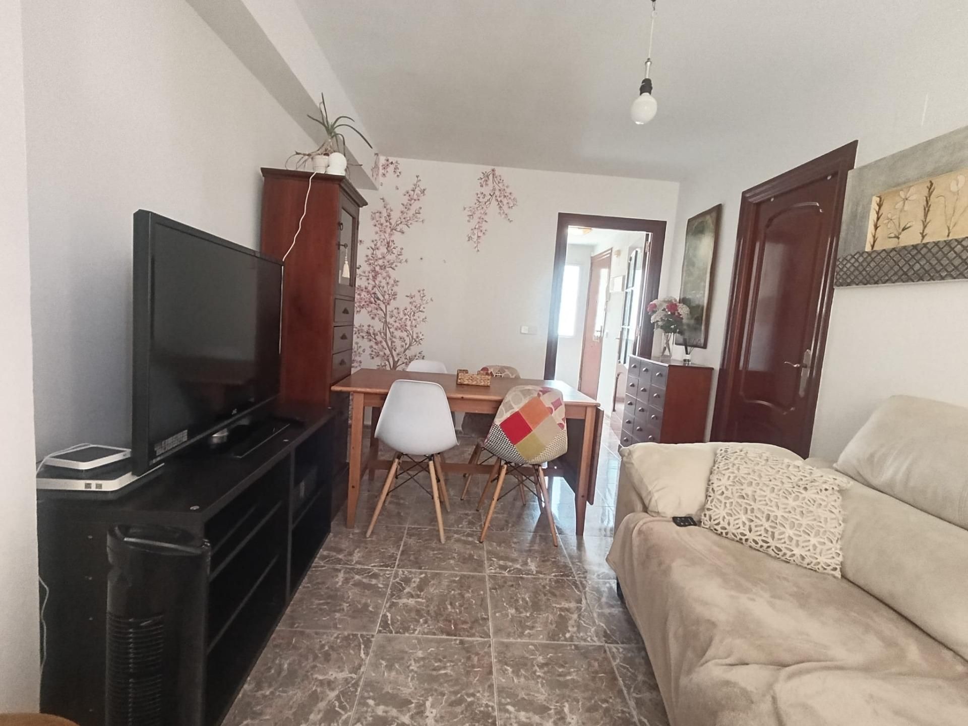 Living room of Flat for sale in Málaga Capital  with Air Conditioner and Terrace