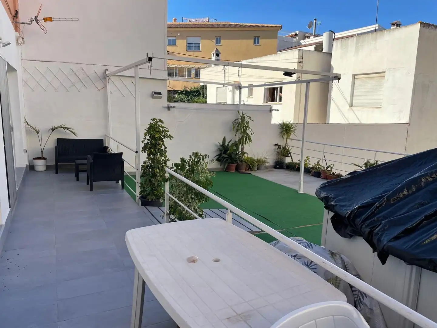 Terrace of Houses for rent in Málaga  with Private garden, Terrace and Furnished