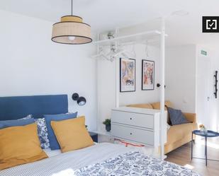Bedroom of Flat to rent in  Madrid Capital  with Air Conditioner, Heating and Furnished