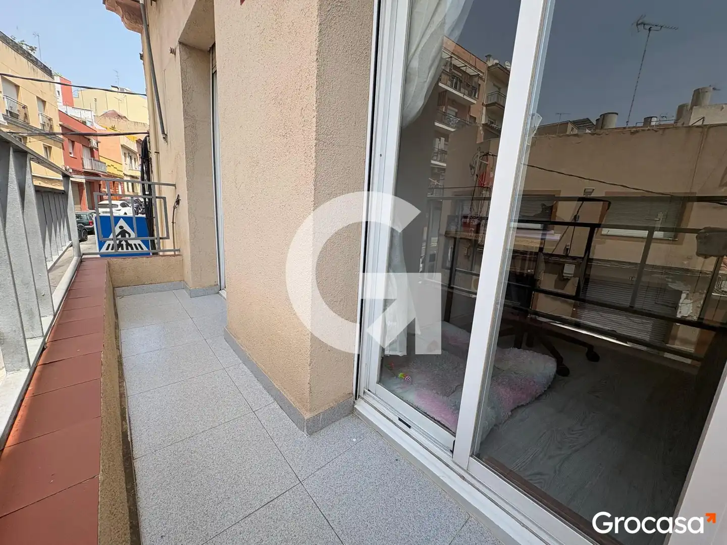 Balcony of Flat for sale in Mataró  with Air Conditioner, Heating and Terrace