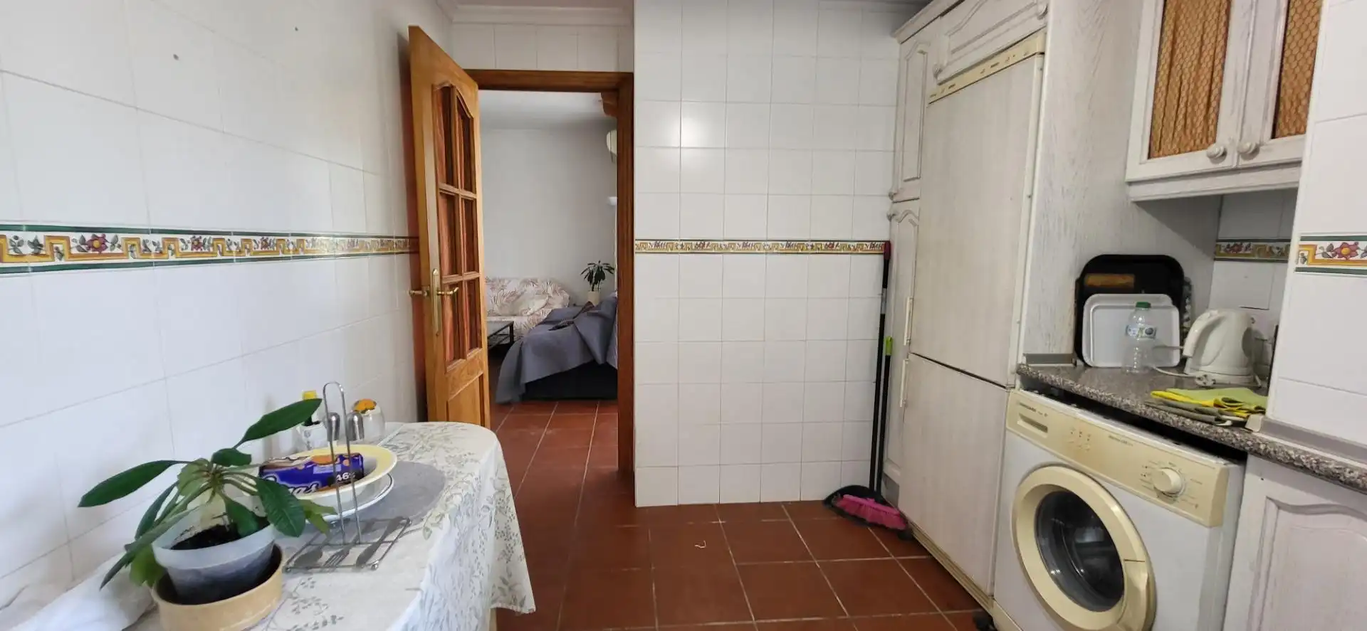Kitchen of Flat for rent in Marbella  with Air Conditioner, Heating and Terrace