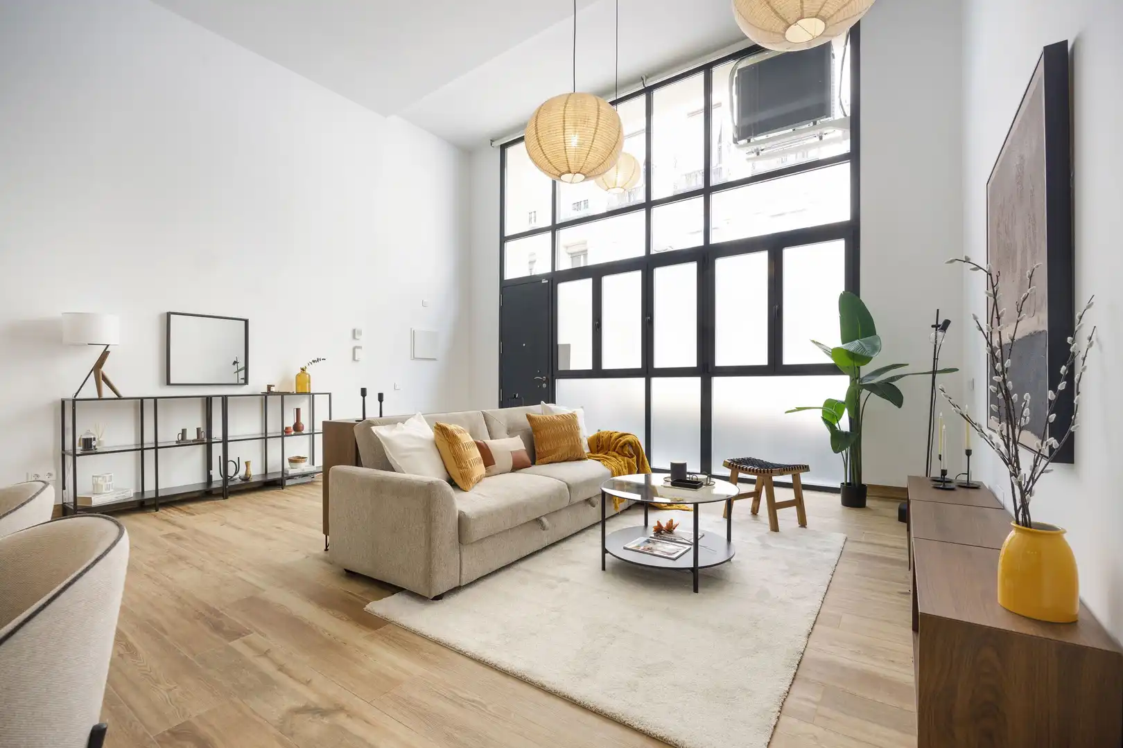 Sala de estar de Casa adosada en venta en Madrid con Aire acondicionado, Amueblado y Alarma