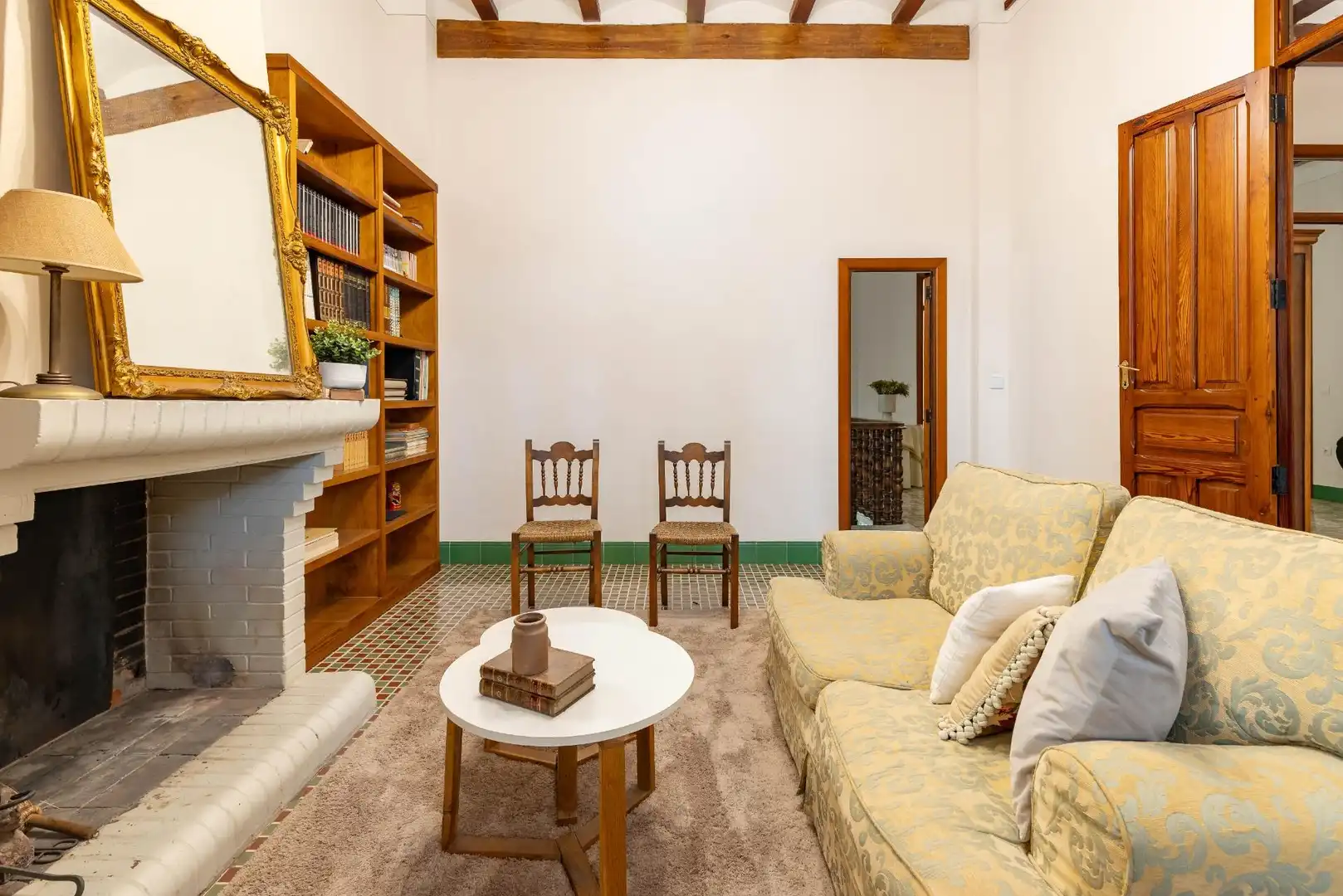 Living room of Houses for sale in Xàtiva  with Air Conditioner, Private garden and Terrace