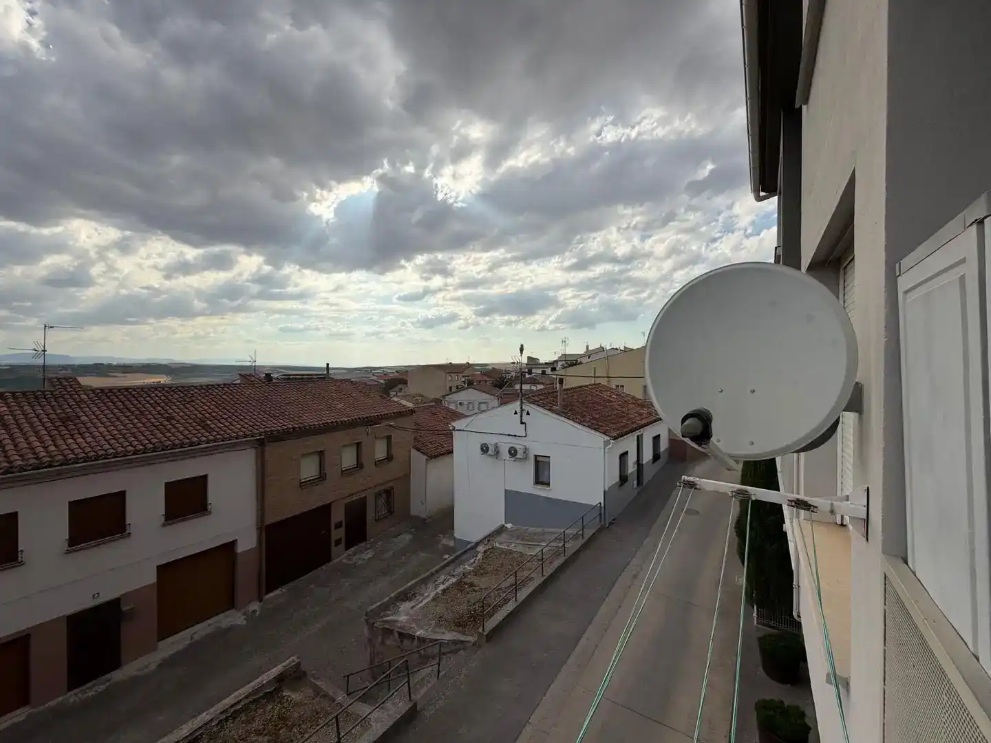 Vista exterior de Piso en venta en Sesma con Parquet, Trastero y Amueblado