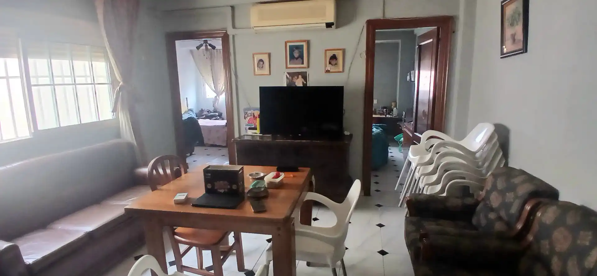 Sala de estar de Piso en venta en Almería con Aire acondicionado