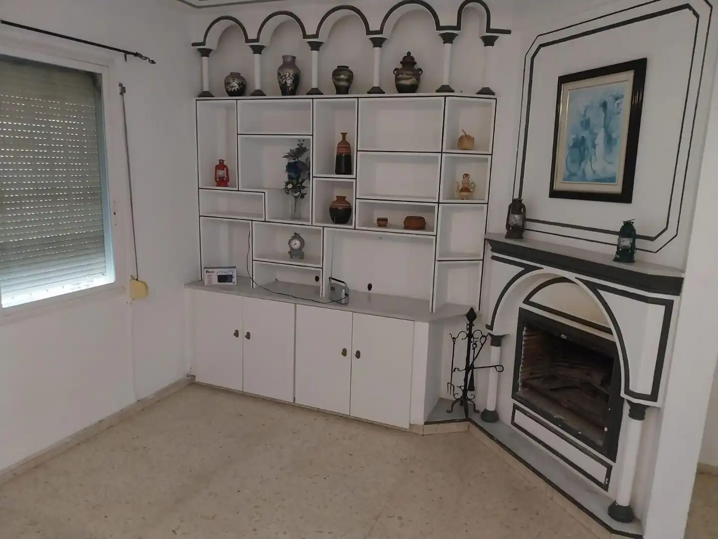 Sala d'estar de Casa adosada en venda en Fuengirola amb Aire condicionat, Terrassa i Traster