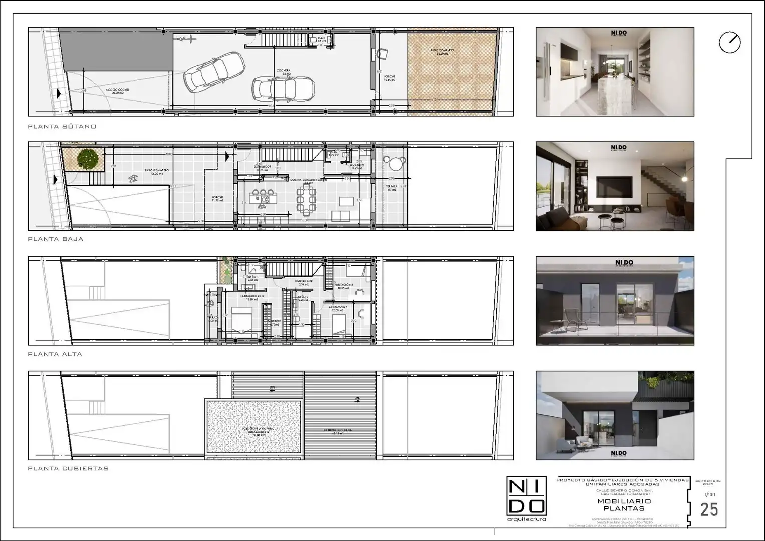 Casa adosada en venta en Las Gabias con Aire acondicionado, Calefacción y Terraza