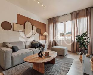 Living room of Apartment to rent in  Barcelona Capital  with Air Conditioner, Heating and Terrace