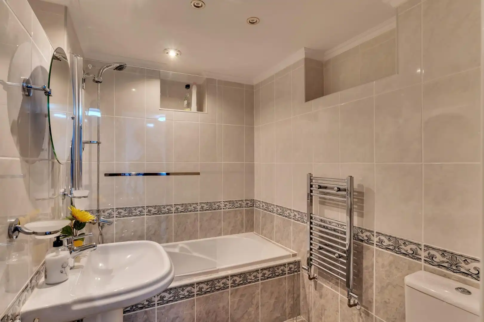 Bathroom of Houses for sale in Jávea / Xàbia  with Air Conditioner, Heating and Private garden