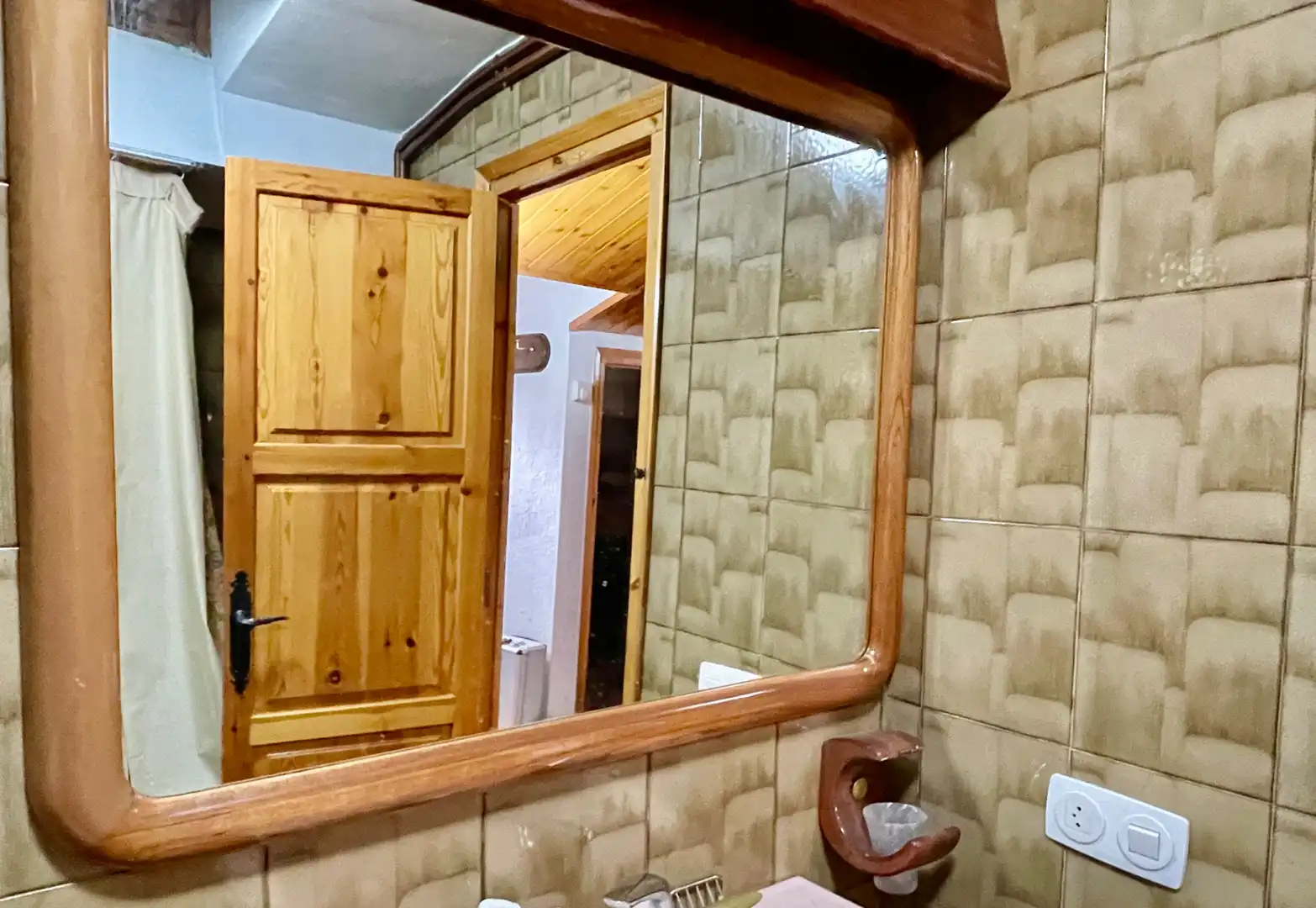 Baño de Ático en venta en Setcases con Calefacción, Terraza y Amueblado