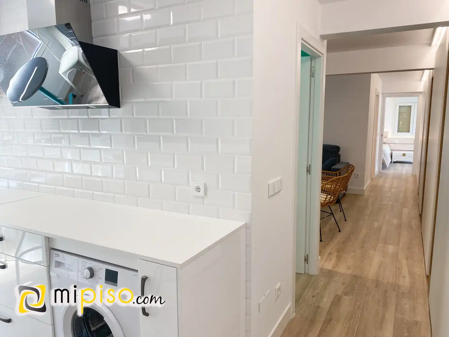 Küche von Wohnung zum Verkauf in Laredo mit Terrasse und Möbliert