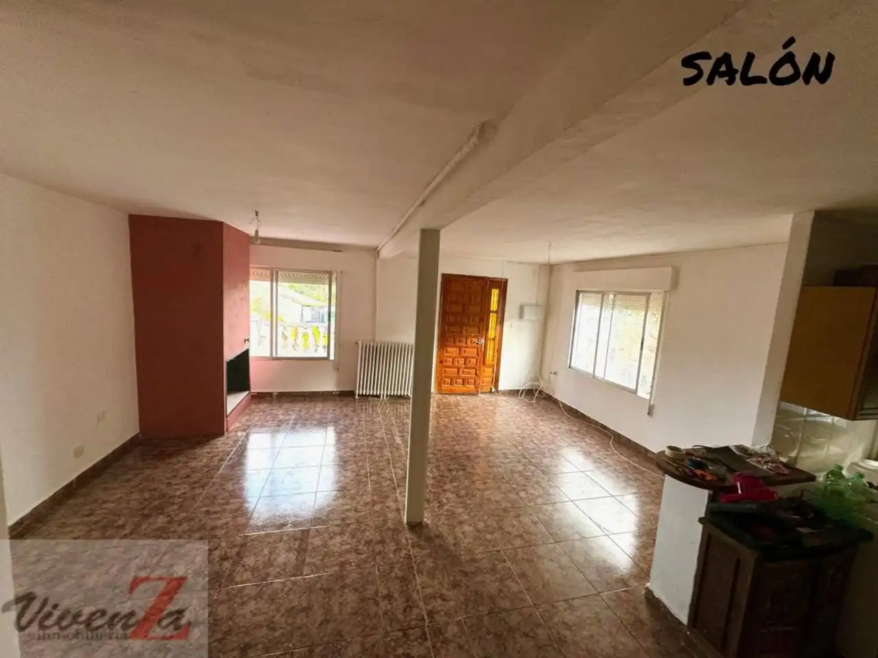 Sala de estar de Casa o chalet en venta en Sanzoles con Calefacción, Jardín privado y Terraza
