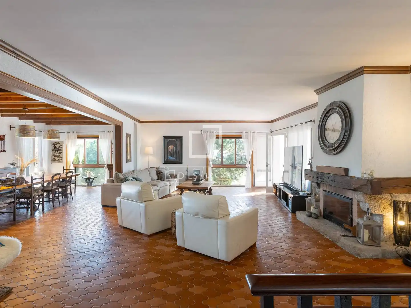 Living room of Houses for sale in Arenys de Mar  with Heating, Private garden and Terrace