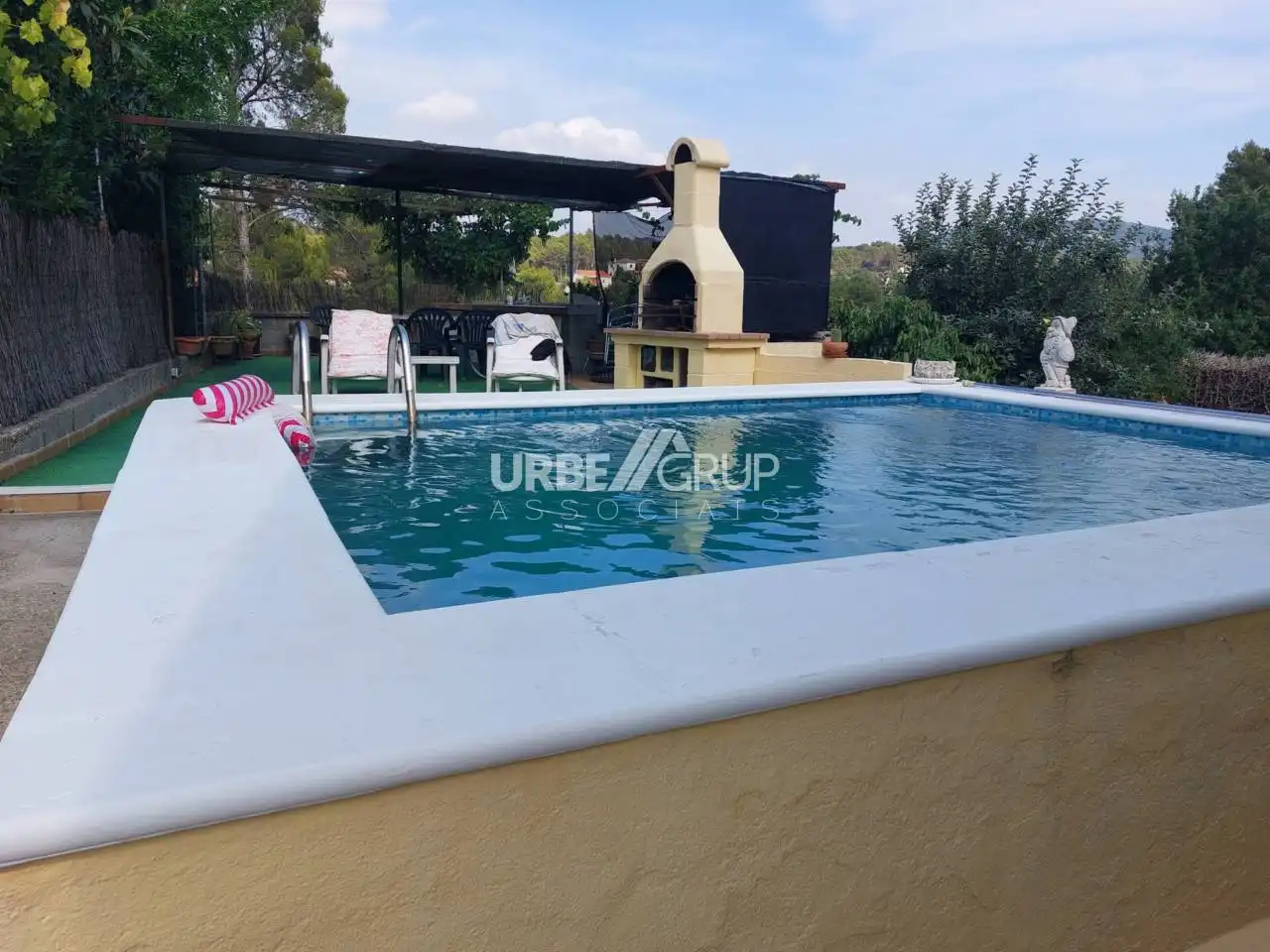 Piscina de Casa o xalet en venda en Vacarisses amb Aire condicionat, Calefacció i Jardí privat