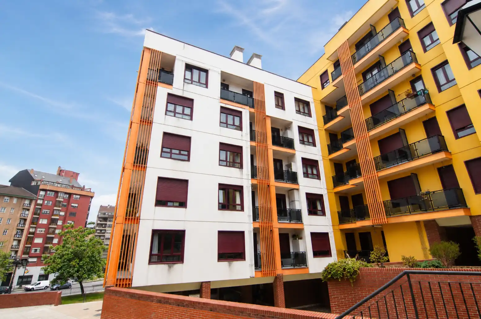 Exterior view of Flat for sale in Oviedo   with Heating, Parquet flooring and Terrace
