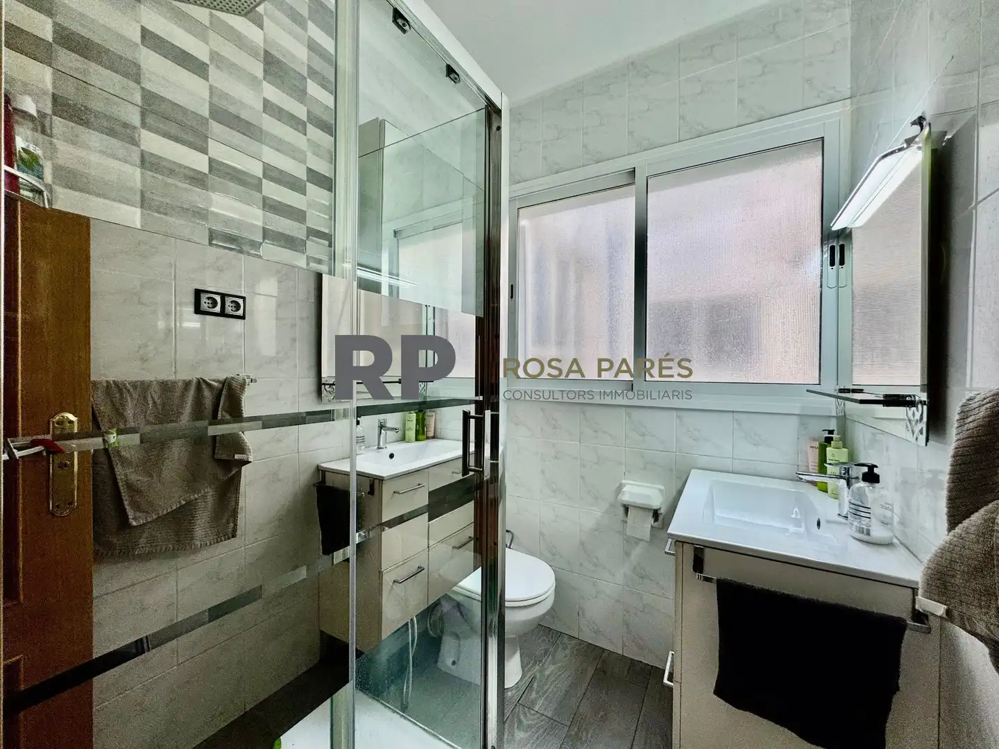 Badezimmer von Wohnung zum Verkauf in La Garriga mit Klimaanlage, Heizung und Terrasse