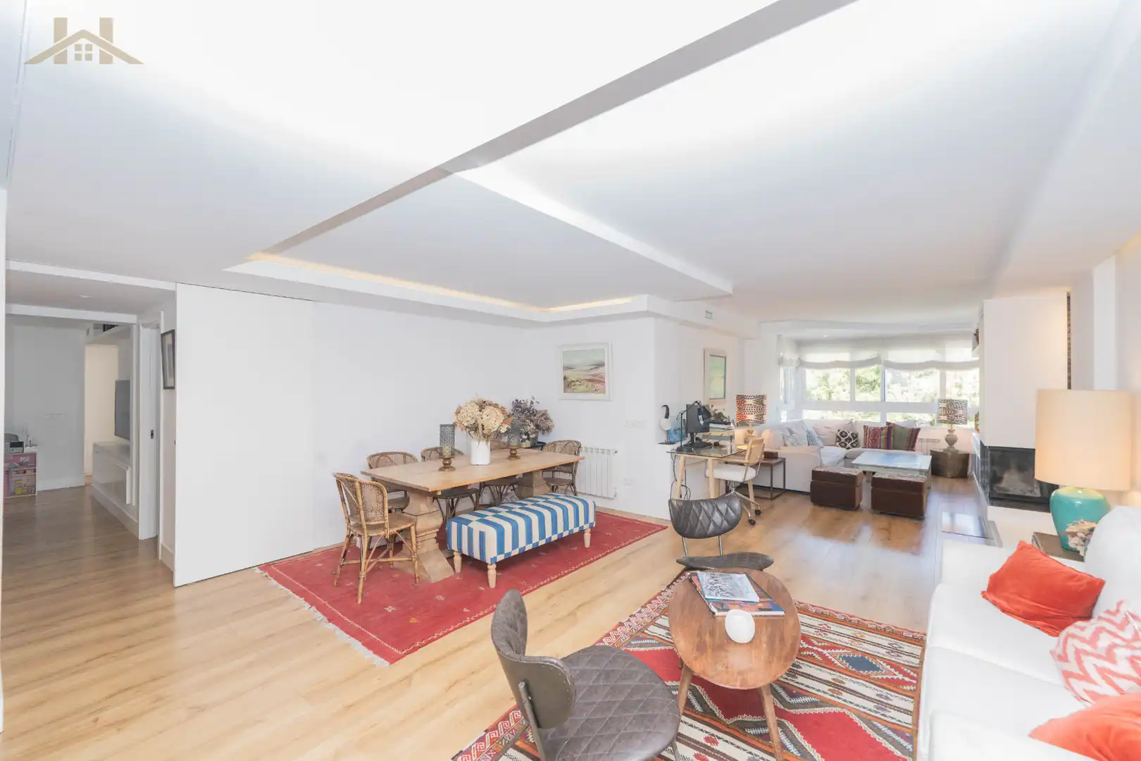 Sala de estar de Piso en venta en Majadahonda con Aire acondicionado, Calefacción y Parquet