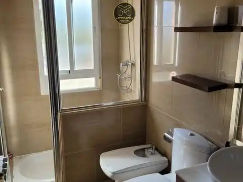 Bathroom of Flat for sale in Jaén  with Air Conditioner, Private garden and Furnished