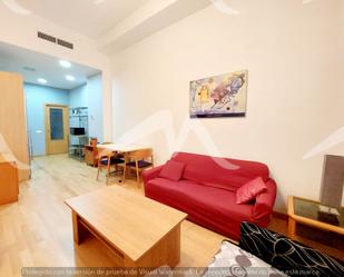 Living room of Flat to rent in  Barcelona Capital  with Parquet flooring and Terrace