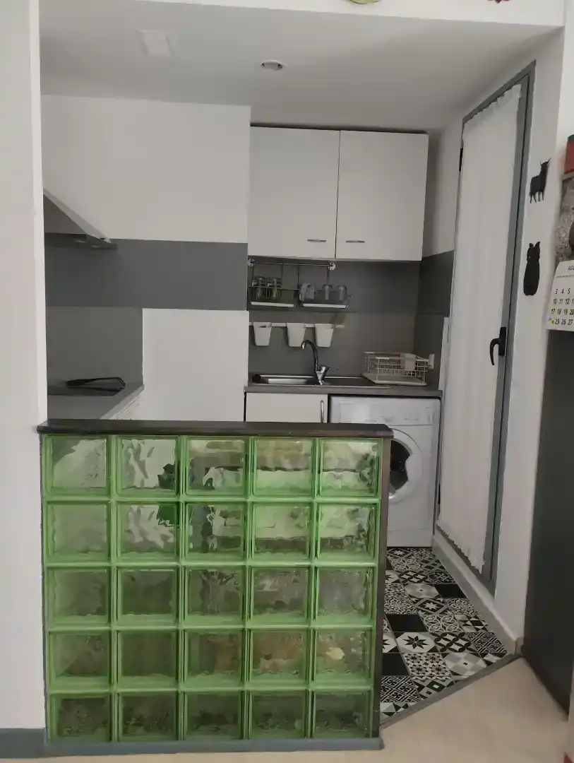 Cocina de Piso de alquiler en Parla con Aire acondicionado, Parquet y Amueblado